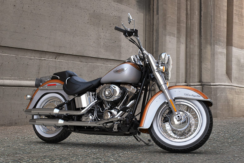 Harley-Davidson ソフテイルデラックス　タンクフェンダー3点セット