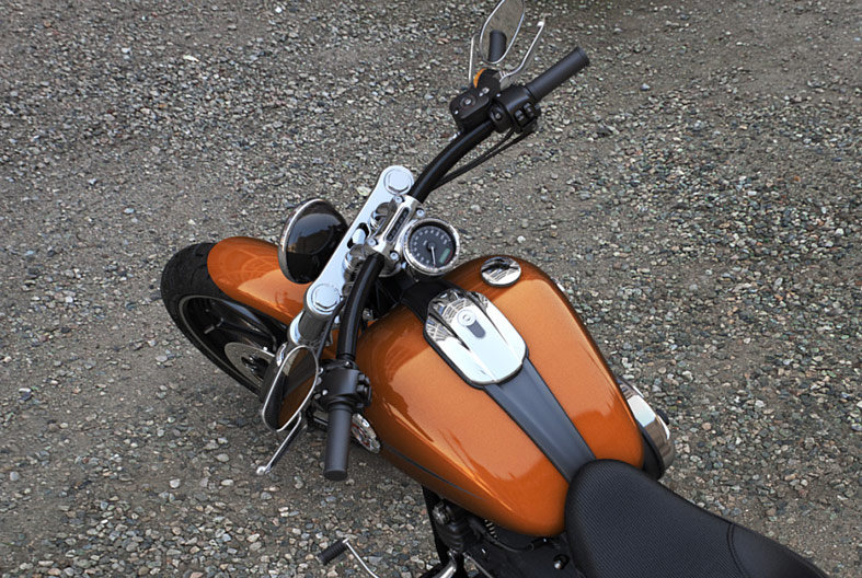 ブレイクアウトタンク　ハーレーダビッドソン 2015年 FXSB 1580 ブレイクアウト ソフテイル TC96